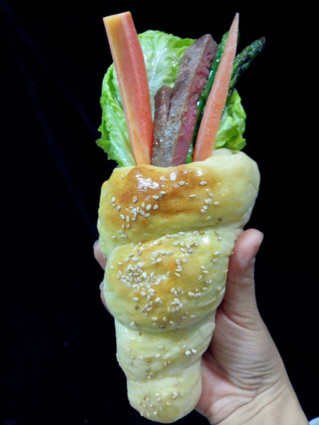 牛角面包卷 Bread Cone