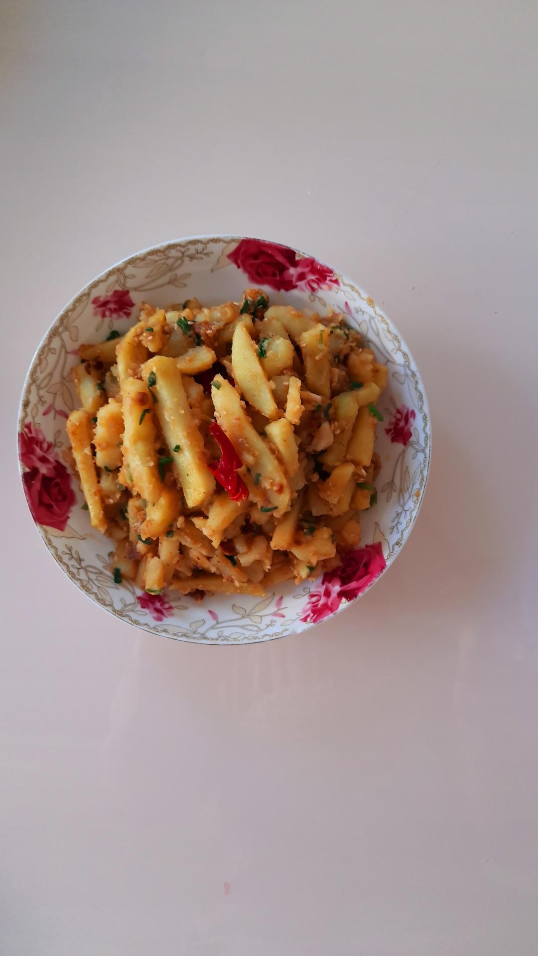 孜然椒盐酸辣土豆条🥔🌶️的做法