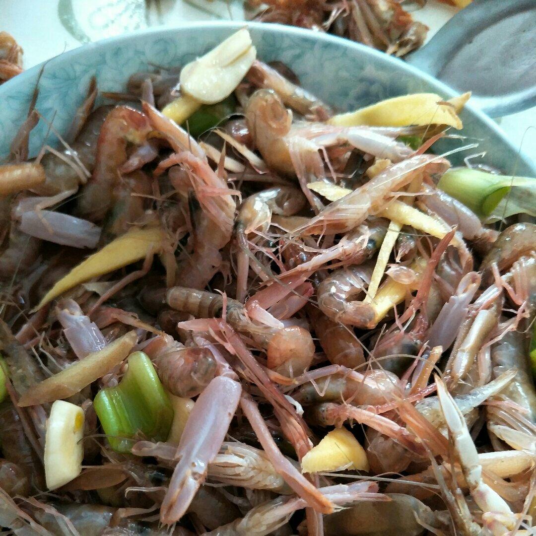 霏翰健康成长做的炝夹板虾