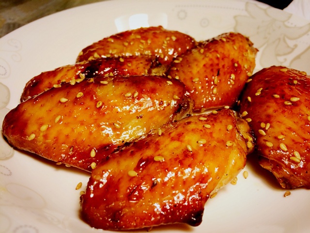 烤箱版蜜汁烤翅