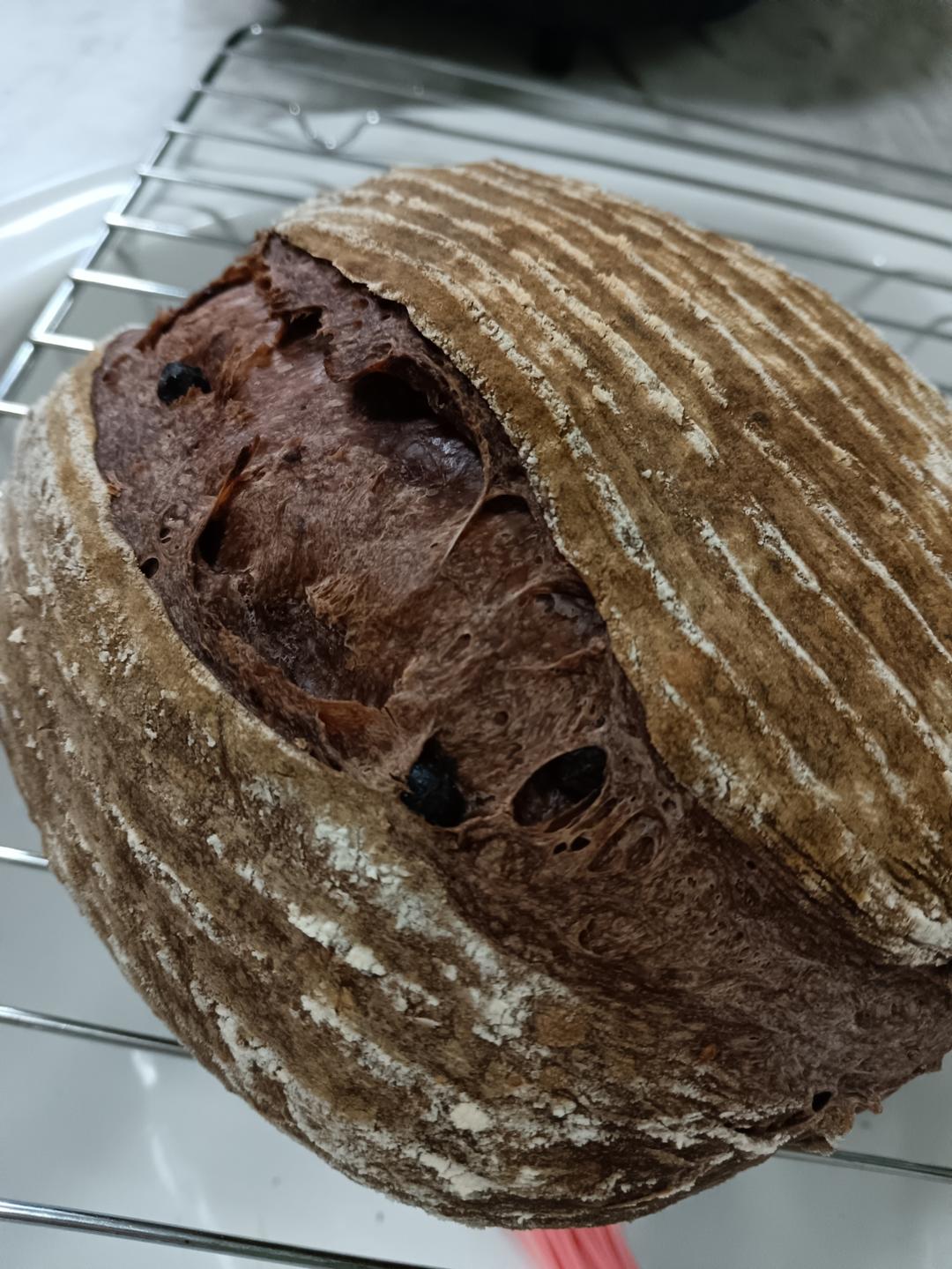 奇亚籽全麦无糖无油免揉欧包