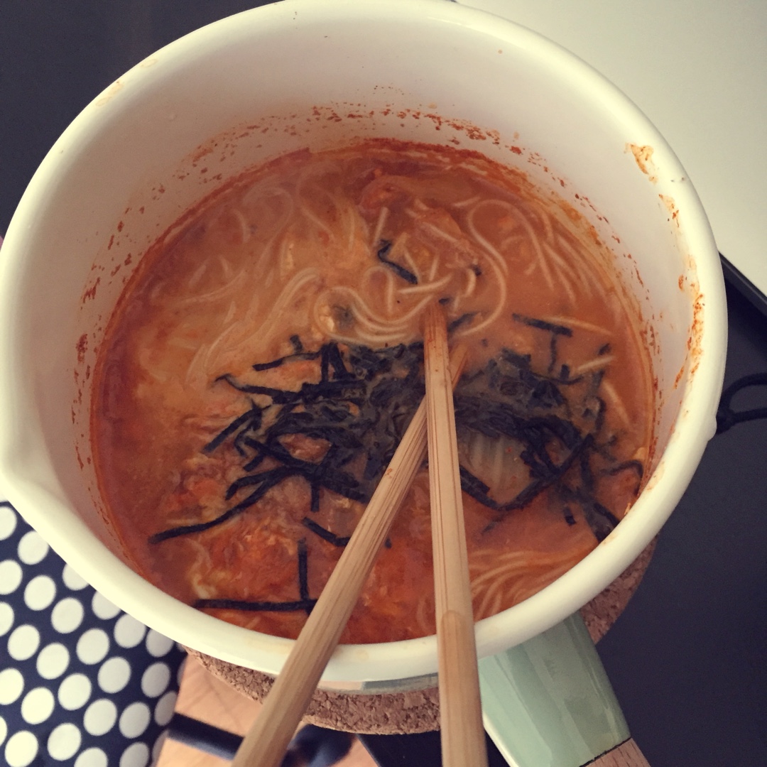 芝士泡菜拉面