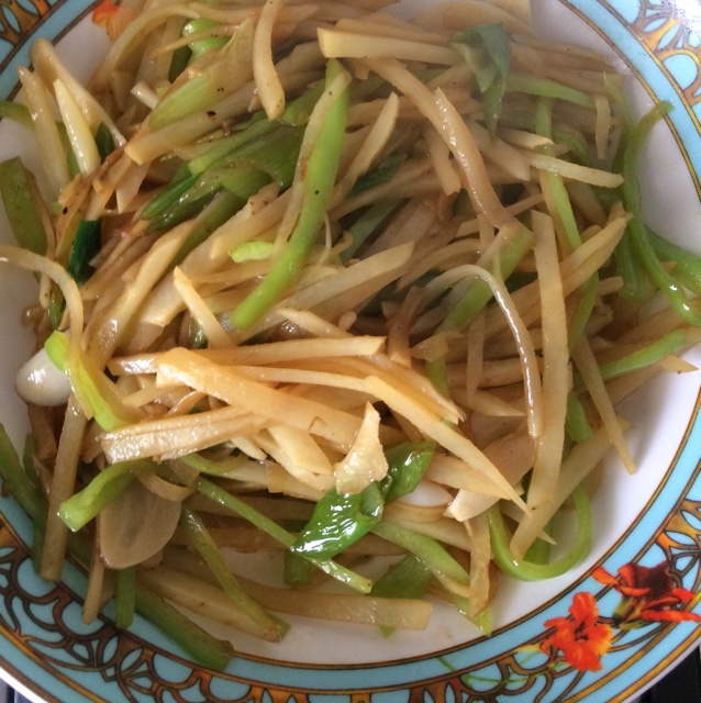 青椒土豆丝