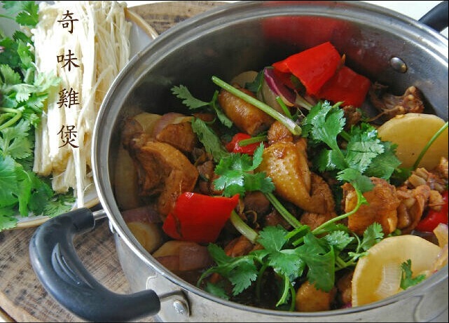火锅版加辣奇味鸡煲