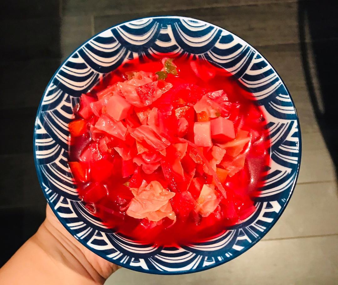 快手好喝😋—素食低卡罗宋汤(borsch)