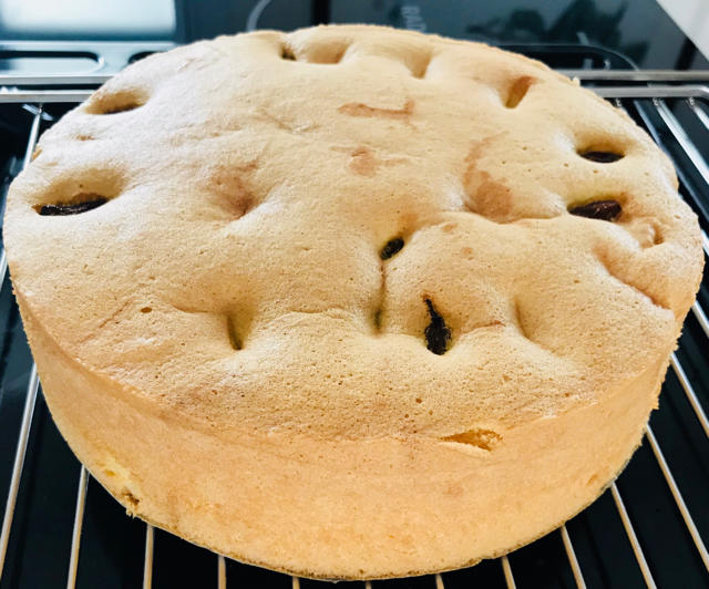 [UKOEO高比克风炉]蛋糕的做法-无水戚风蛋糕