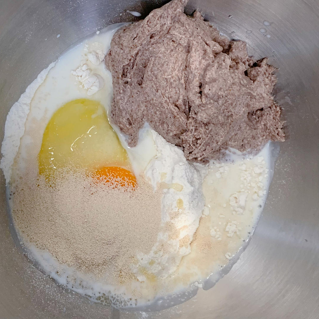 纯奶手撕吐司的做法 步骤1