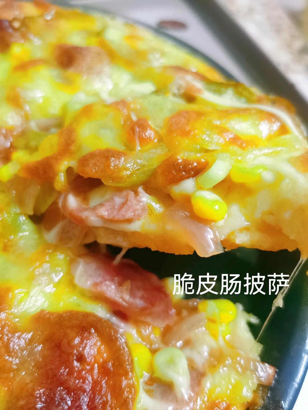 8寸披萨饼皮做法（🉑️厚🉑️薄，🉑️脆🉑️软）4张