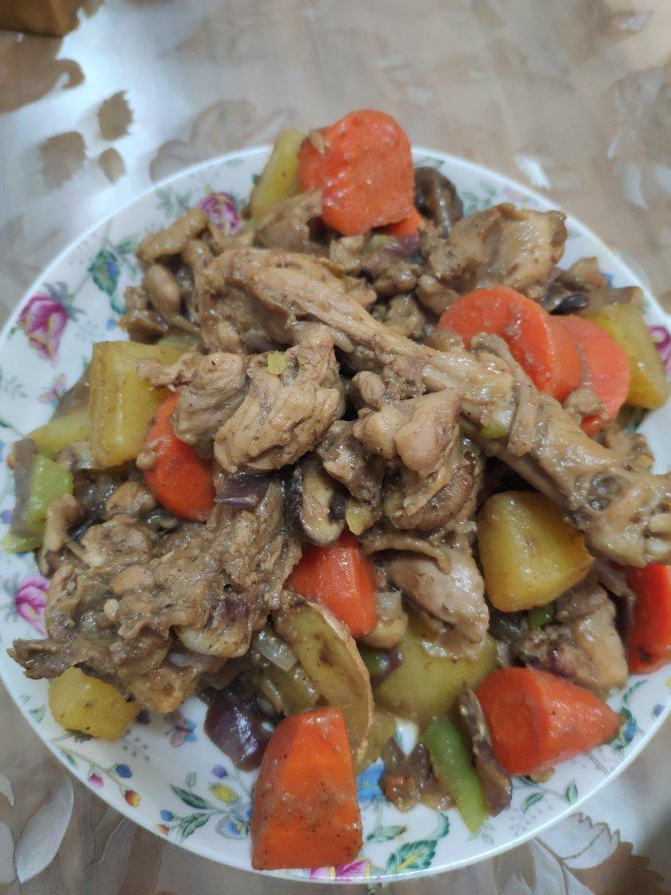 👩‍🍳  家常菜  鸡肉炖土豆