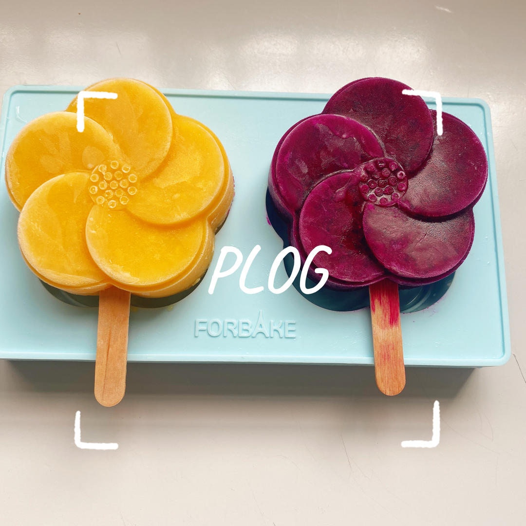 吃不完的水果可以试一试做成高颜值冰棒！