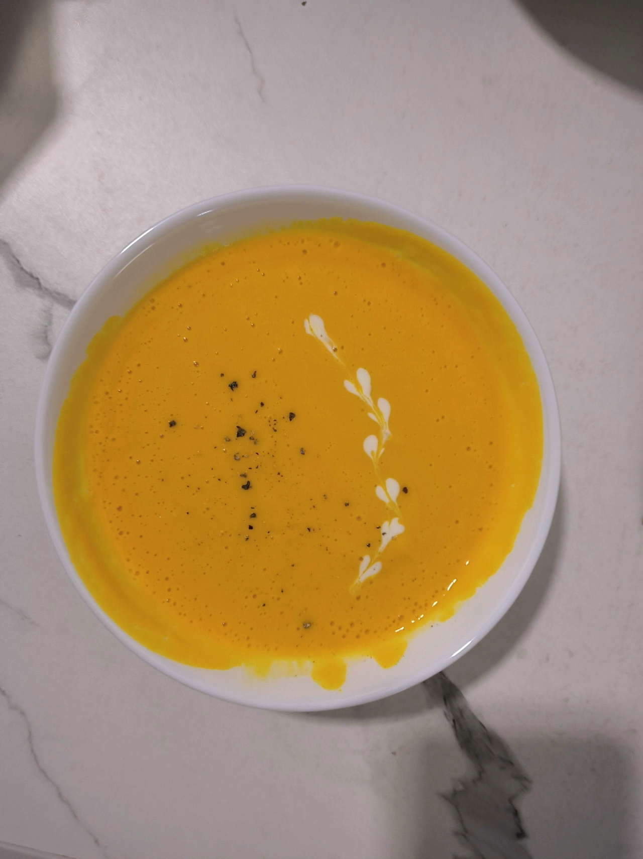 简单版奶油南瓜汤，有颜值又有营养