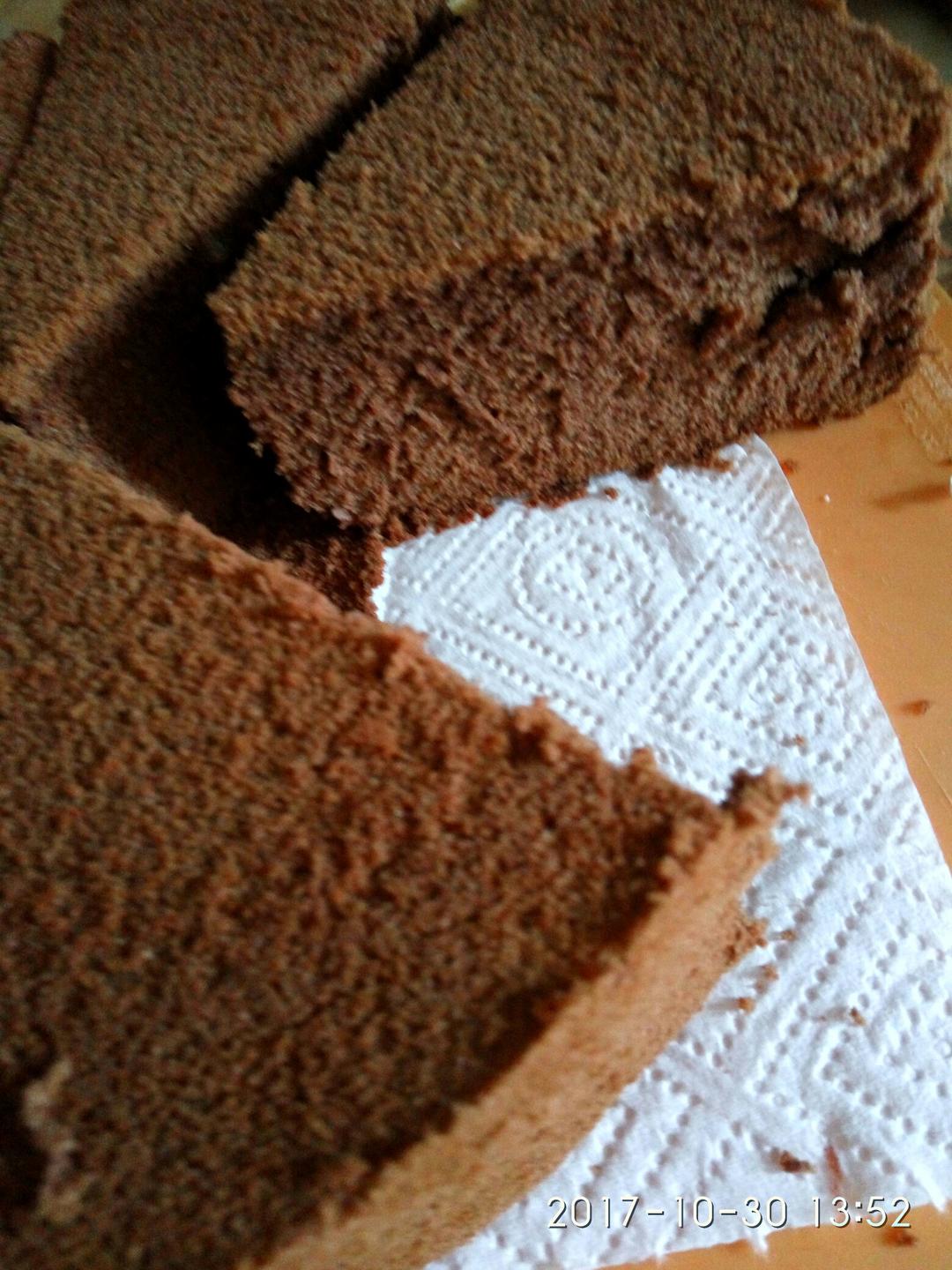 果子学校可可戚风