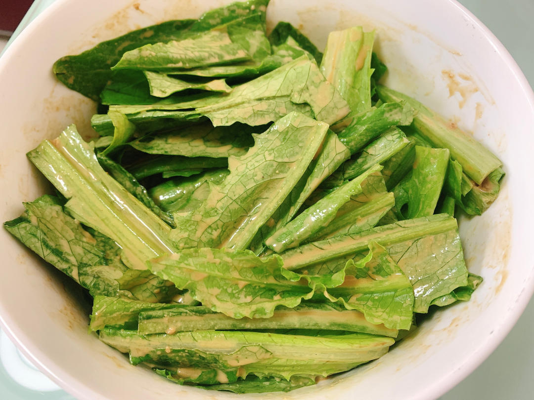 麻酱油麦菜