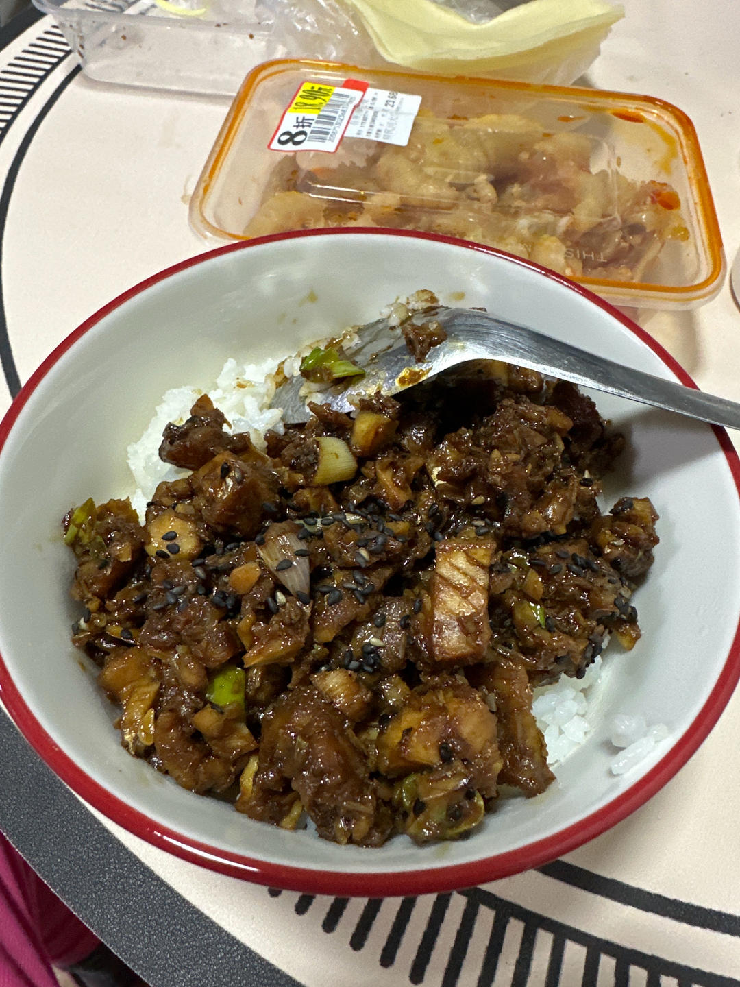 照烧黑鳕鱼柳饭