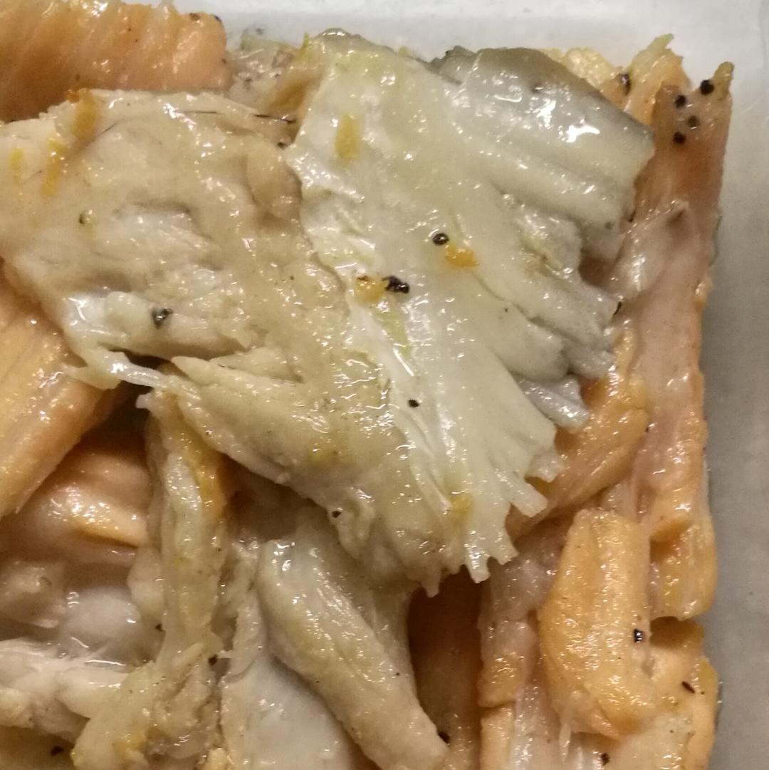 香煎三文鱼骨