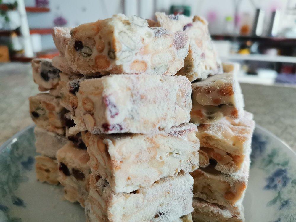 雪花酥  不甜版