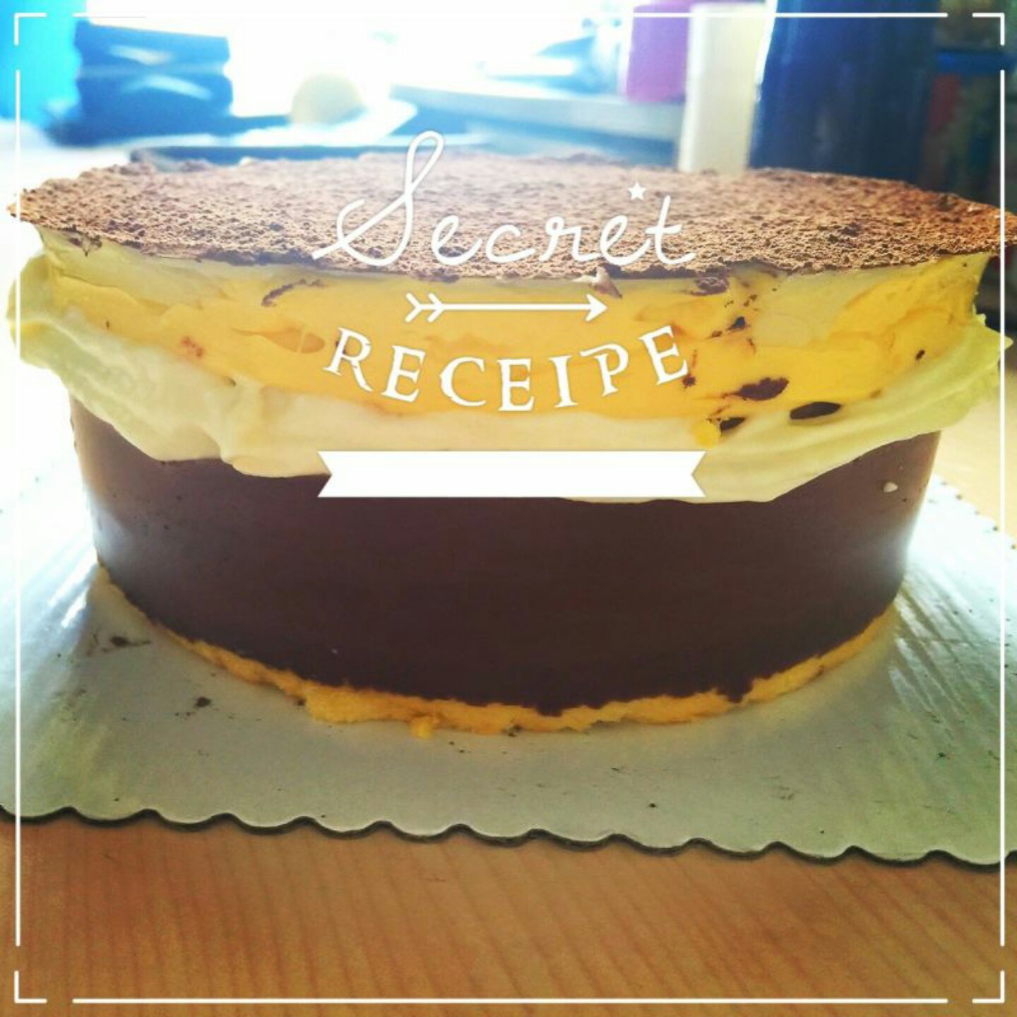 黑白巧克力慕斯蛋糕