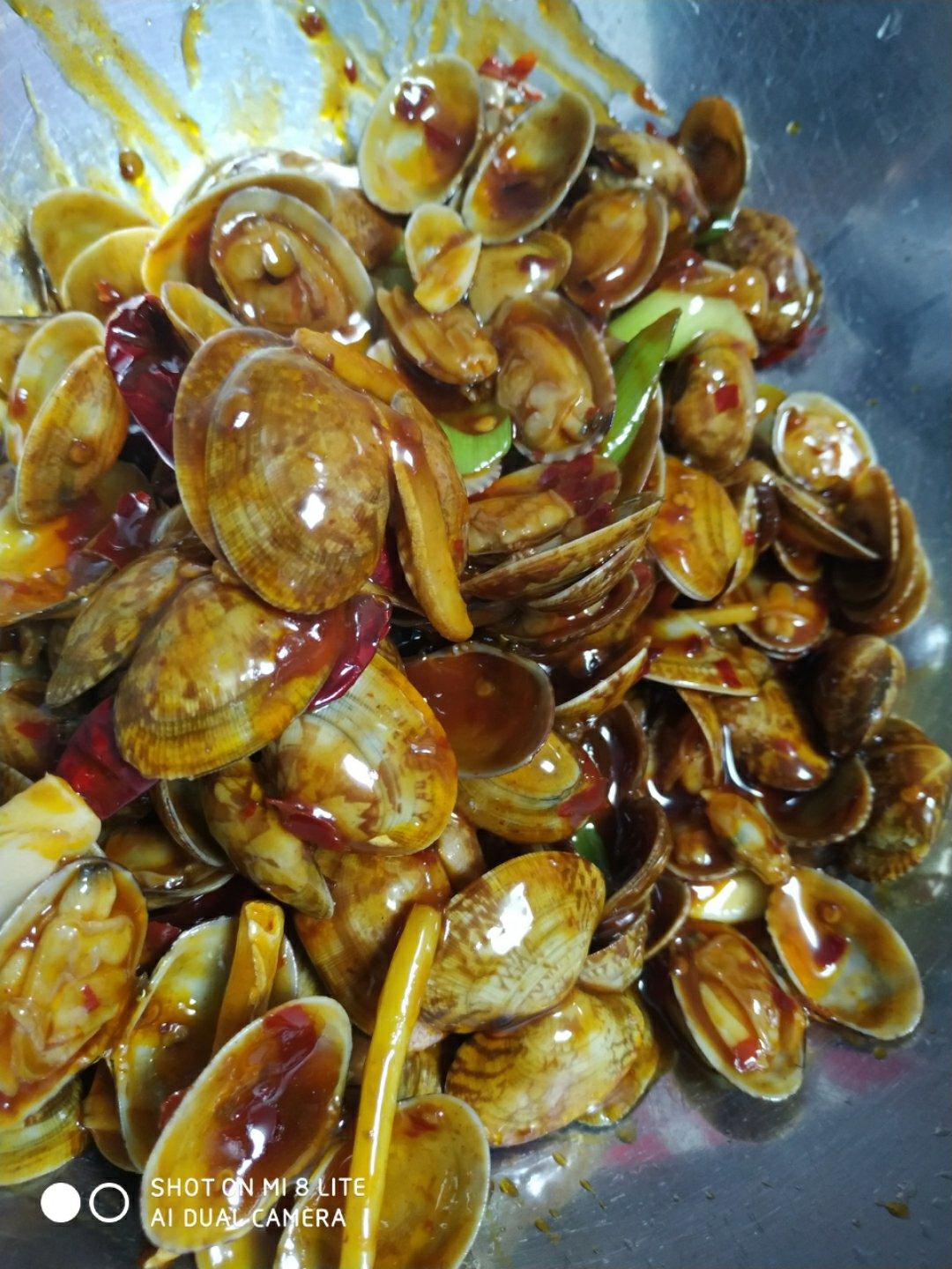 辣炒蚬子
