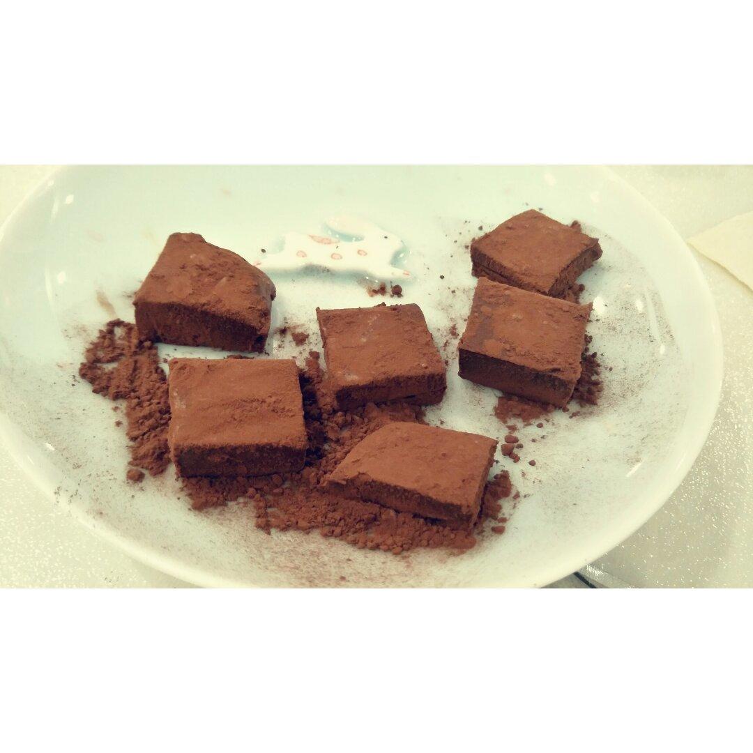 这个生巧克力的方子，简单简单最简单