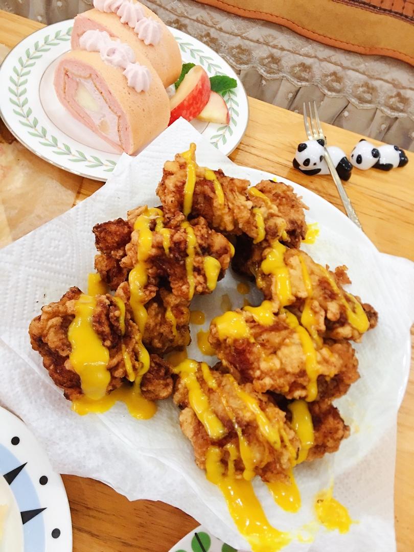 超简单的蜂蜜酱油韩式炸鸡（肉超嫩）