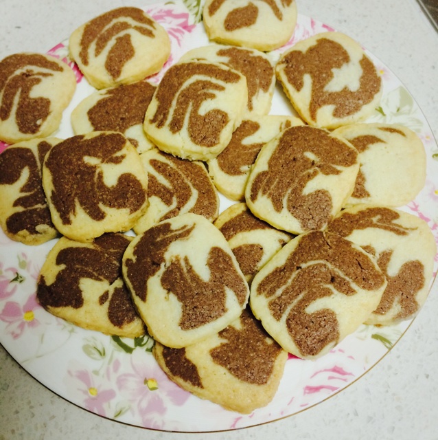 哥手把手教你做大理石曲奇