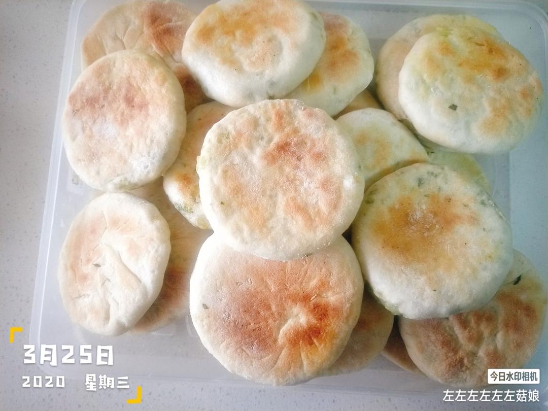 韭菜米饭馅饼