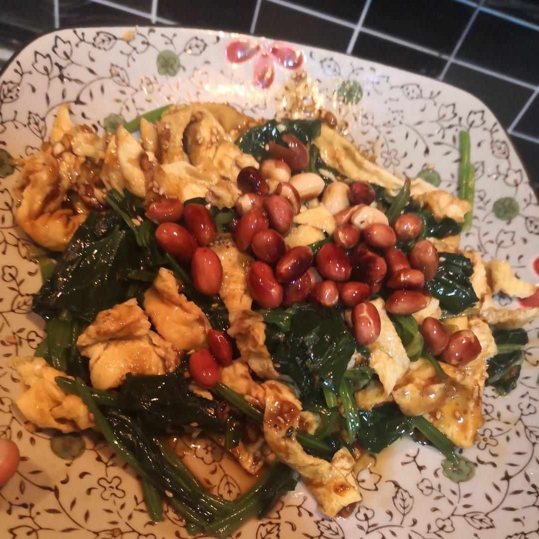 健康低脂凉拌菜—菠菜可以这样吃