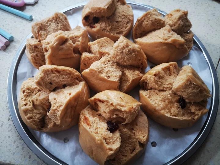 妥妥的红糖开花馒头