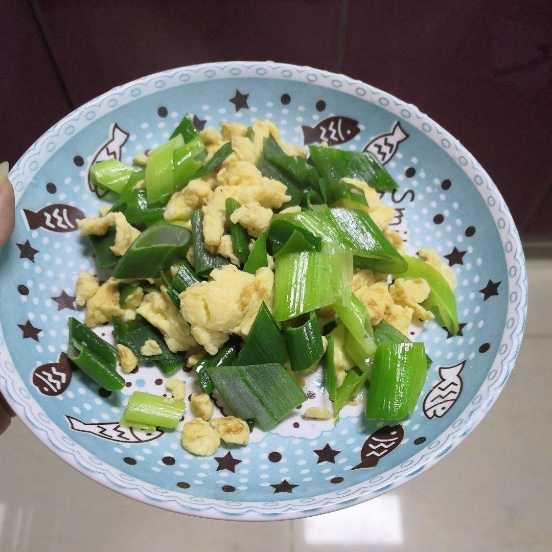 大葱炒鸡蛋