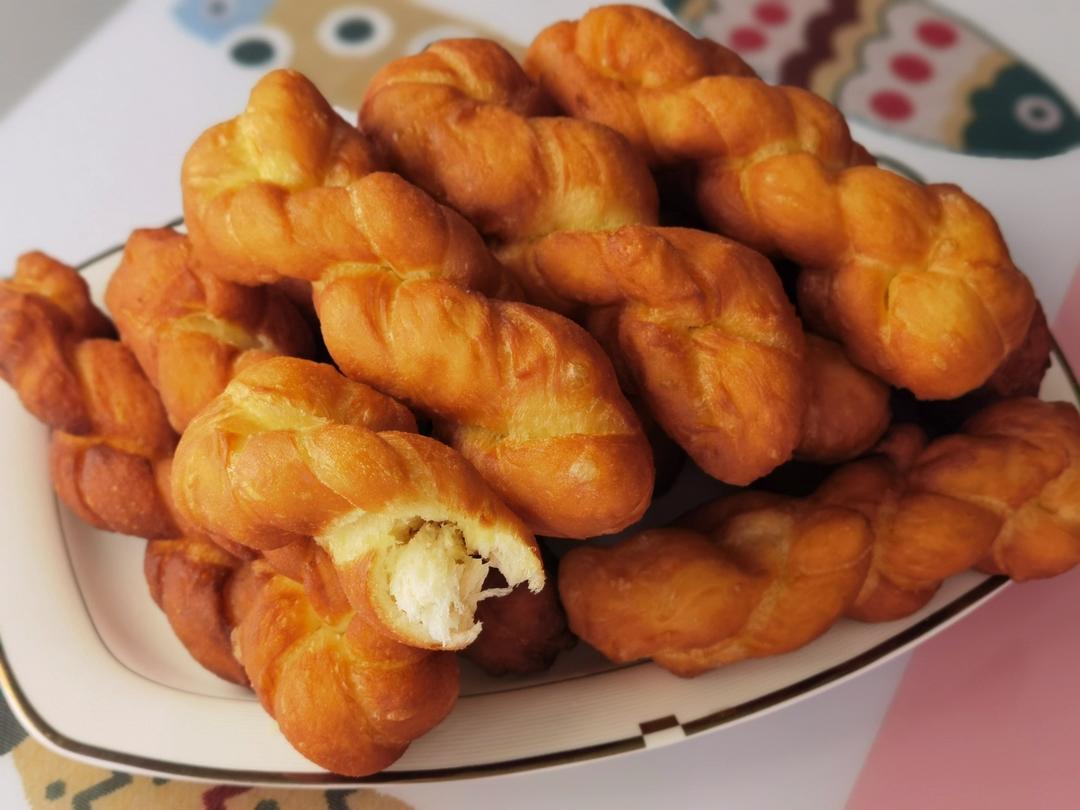 超级松软的奶香麻花