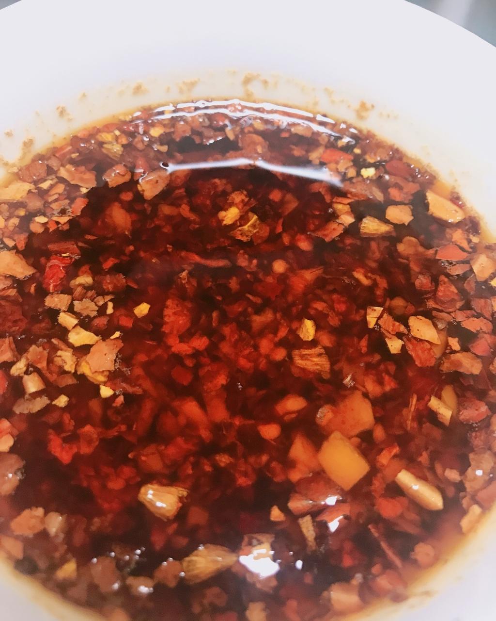 私家饺子蘸酱