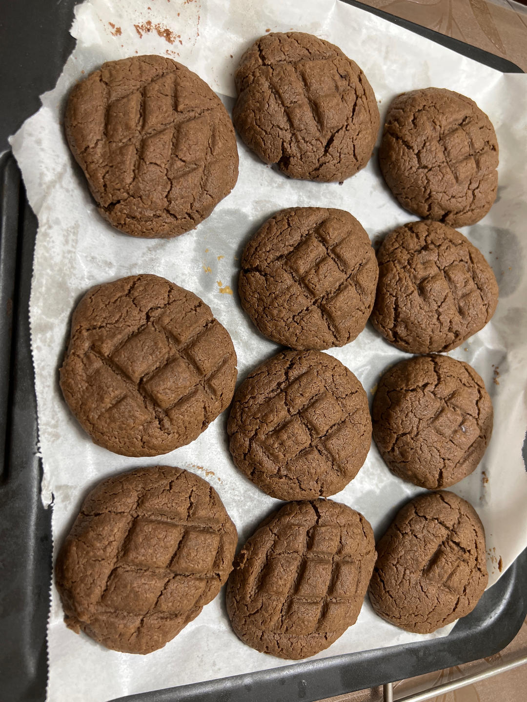 巧克力爆浆曲奇