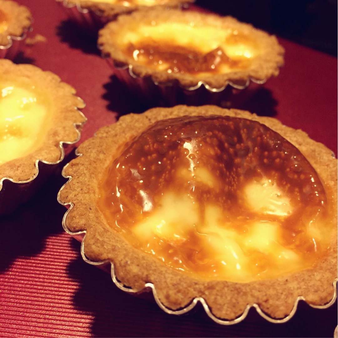 【视频食谱】不用开酥的曲奇蛋挞