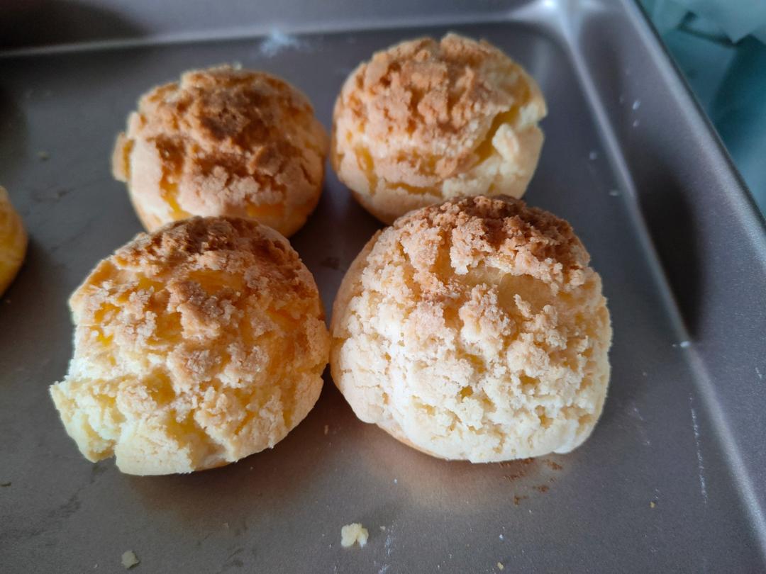 十分美味的酥皮泡芙