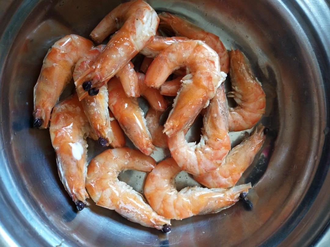 水煮大虾