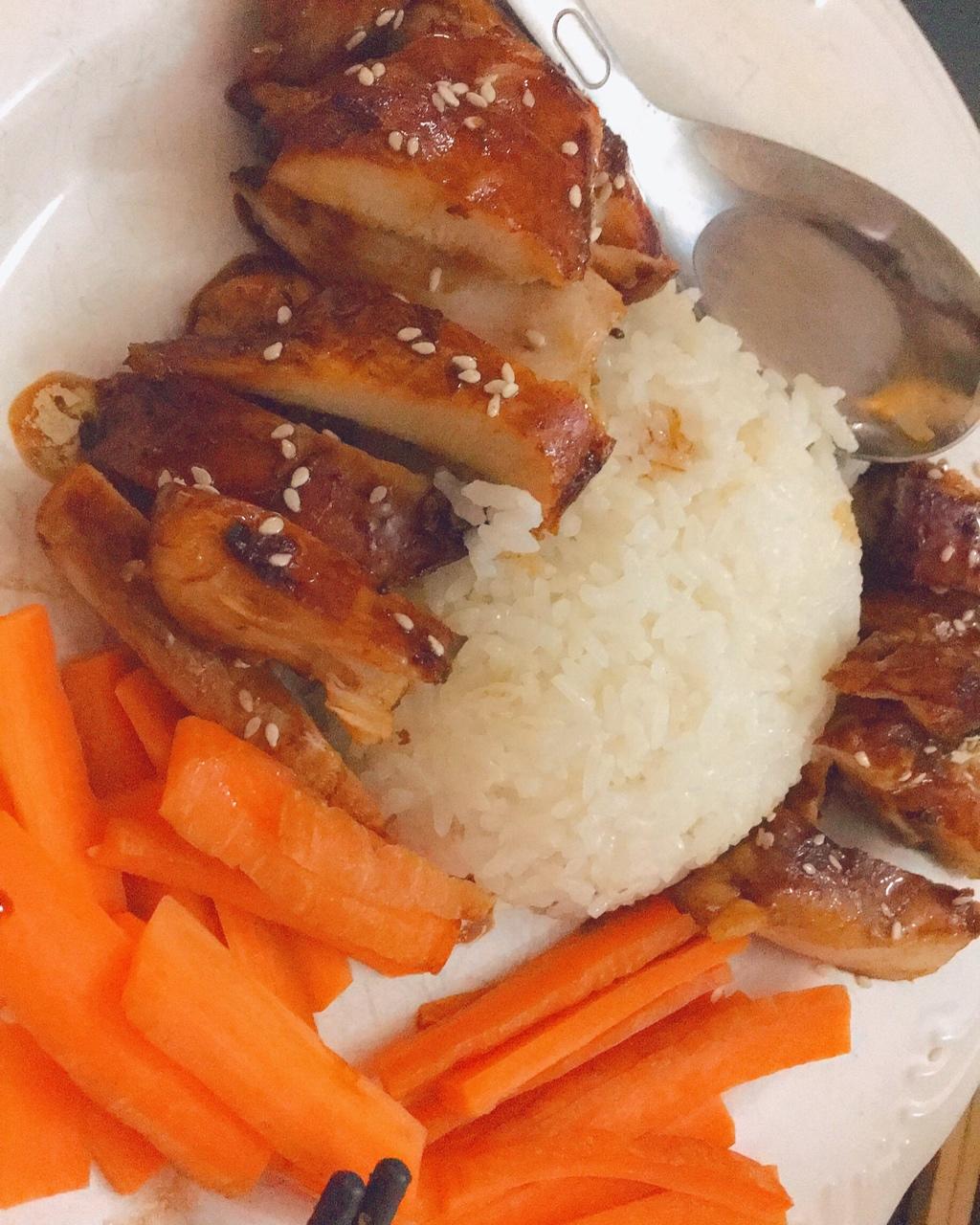 照烧鸡腿饭