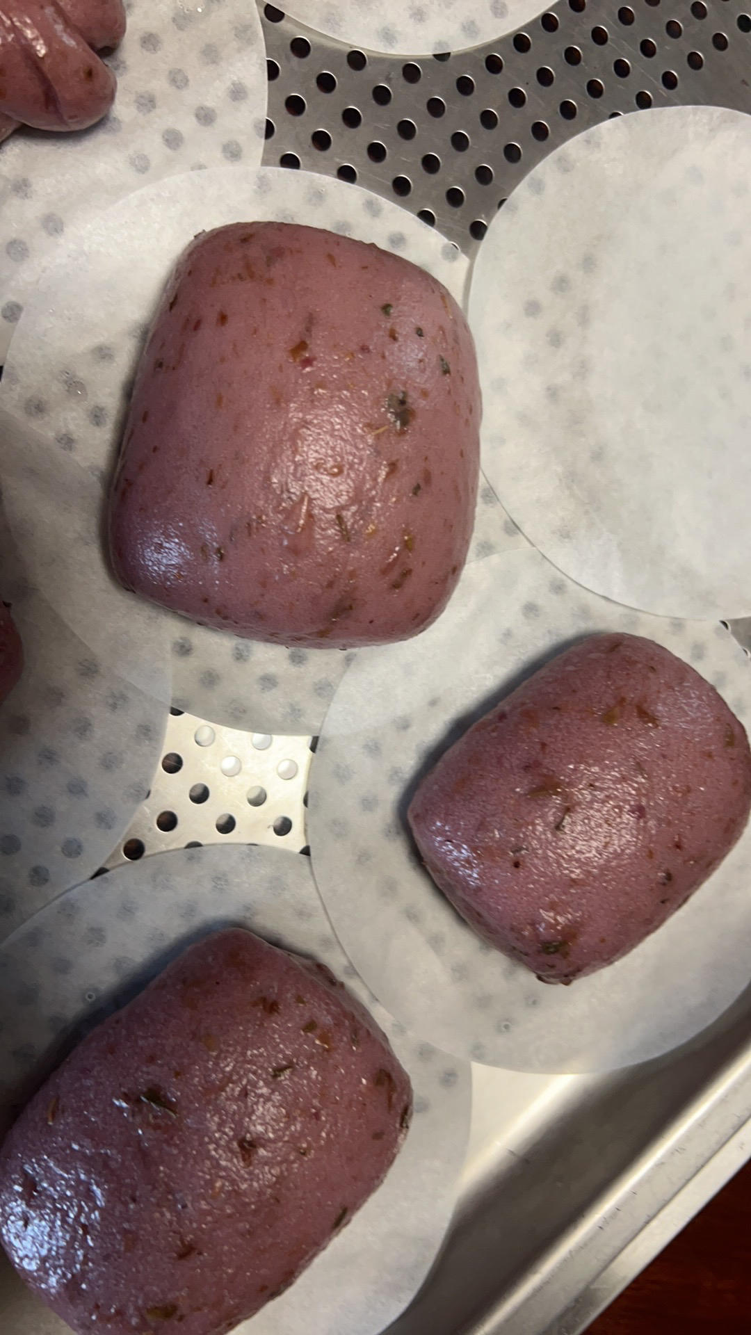 奶香紫薯馒头（一次性发酵）