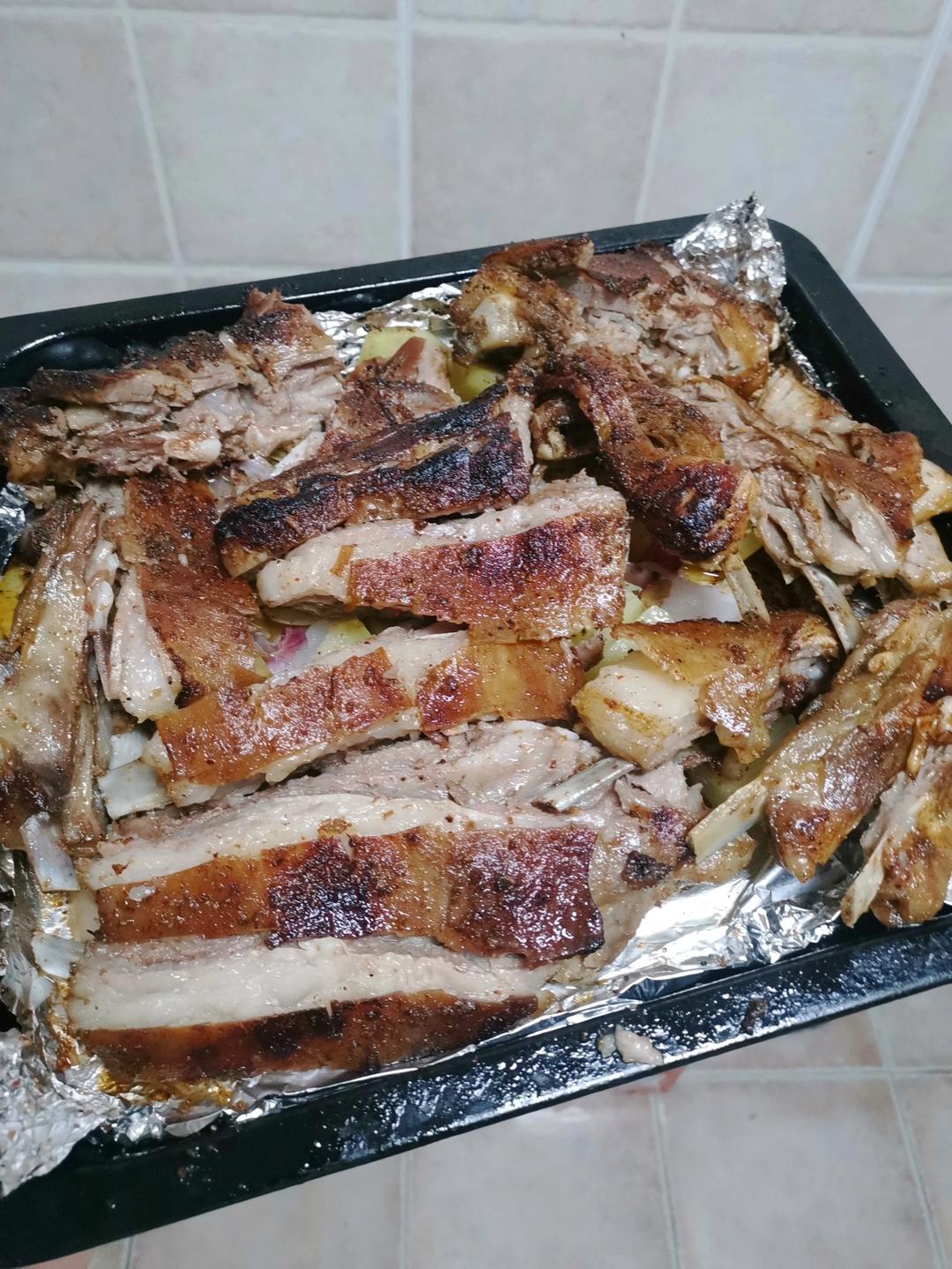 孜然烤羊排