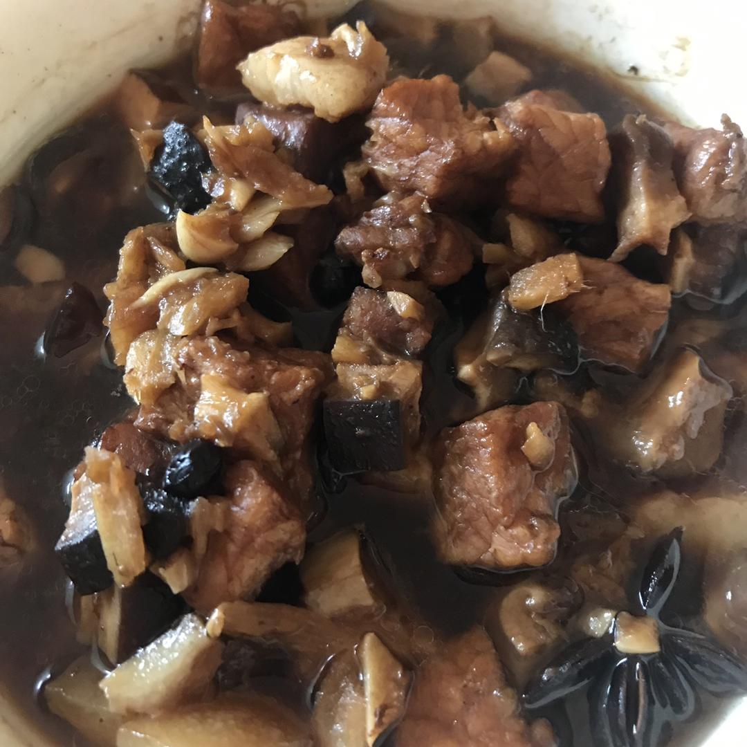 前腿肉蒸香干