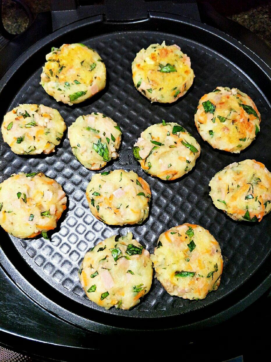 罗勒土豆饼