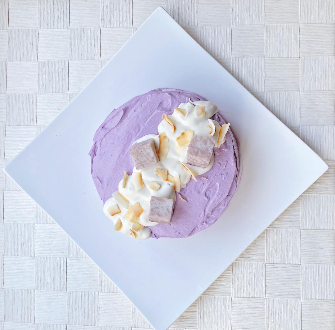 复刻❗️喜茶家～芋泥爆浆蛋糕