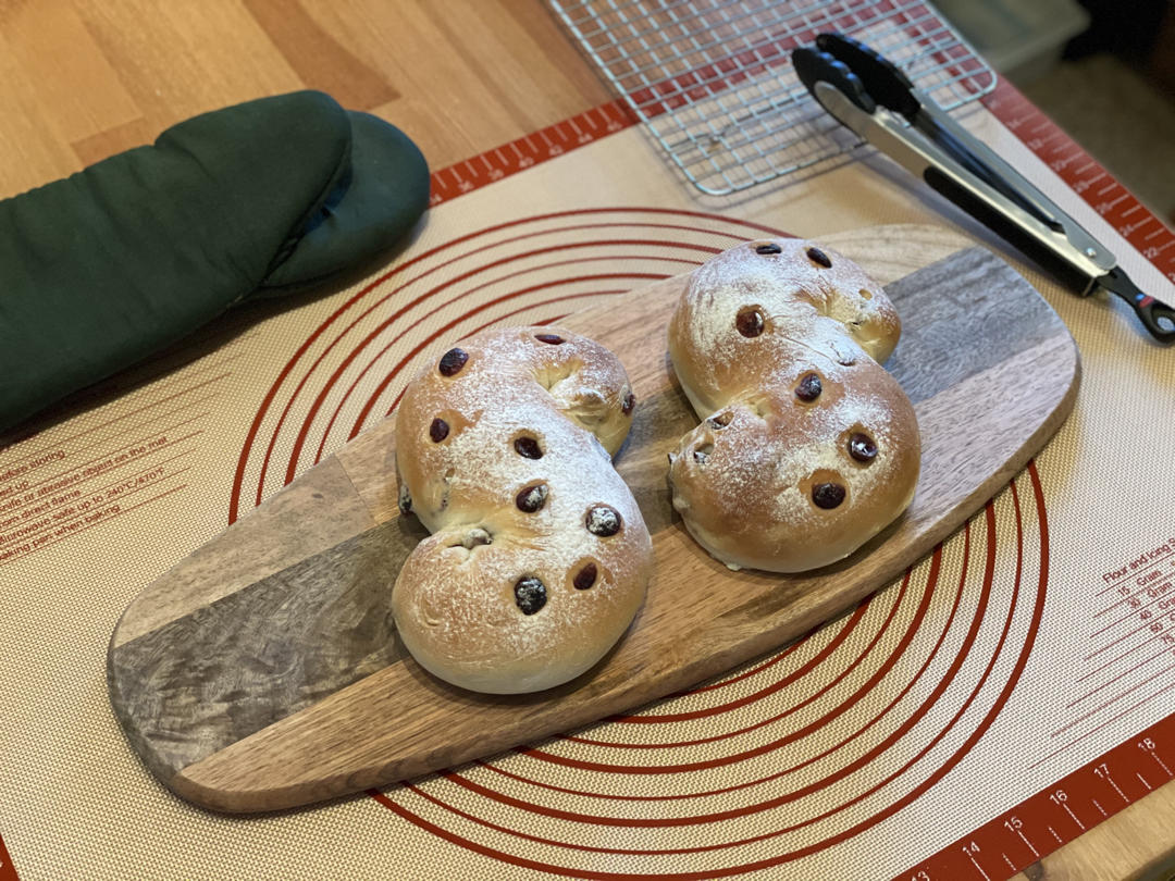 蔓越莓 乳酪软欧 做出原麦山丘范