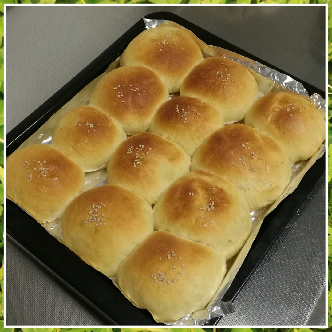牛奶红豆小餐包