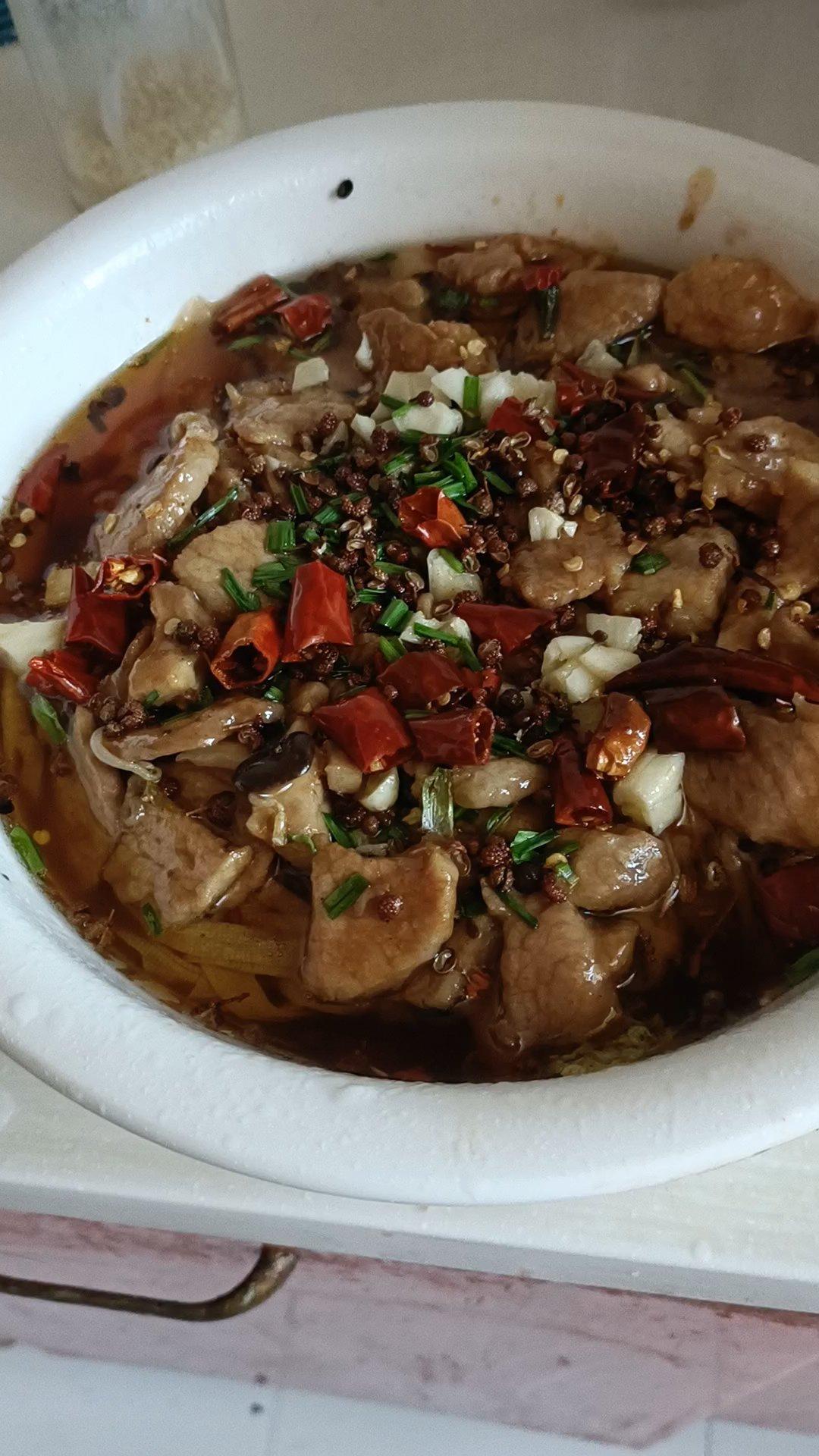 水煮肉片（肯定不翻车）