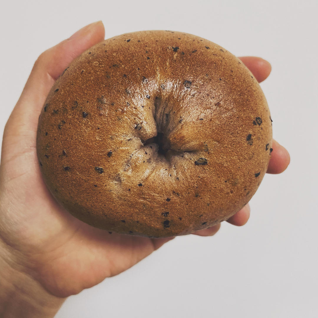 香气扑鼻的桂花醪糟贝果