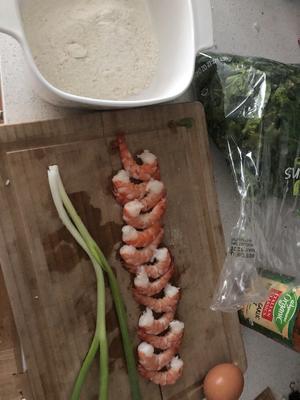 鲜虾蔬菜疙瘩汤的做法 步骤1