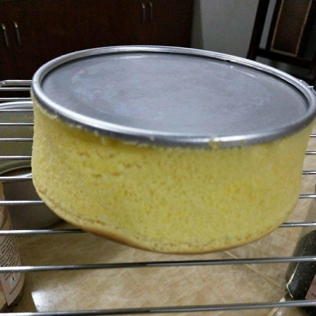 八寸戚风蛋糕（生日蛋糕坯）附六寸配单