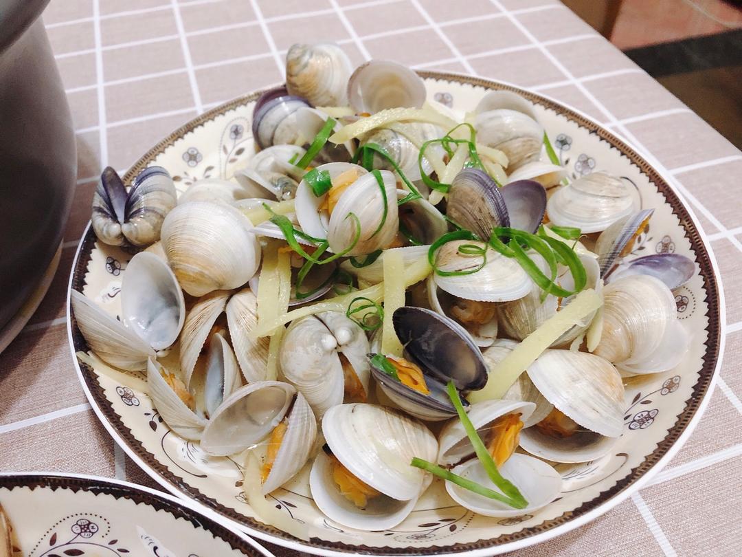 蒸文蛤，超鲜美，肉很好吃