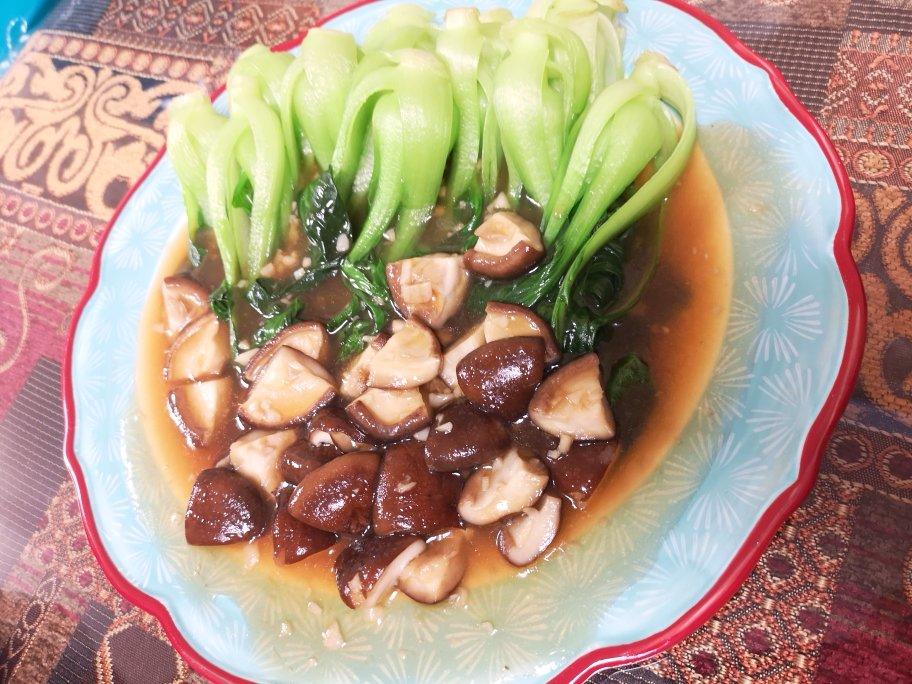 蚝油香菇小油菜