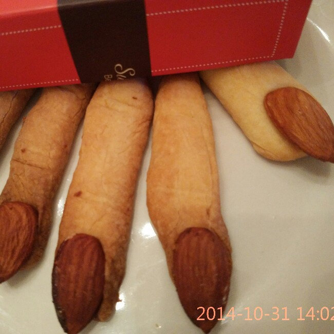 万圣节鬼手饼干